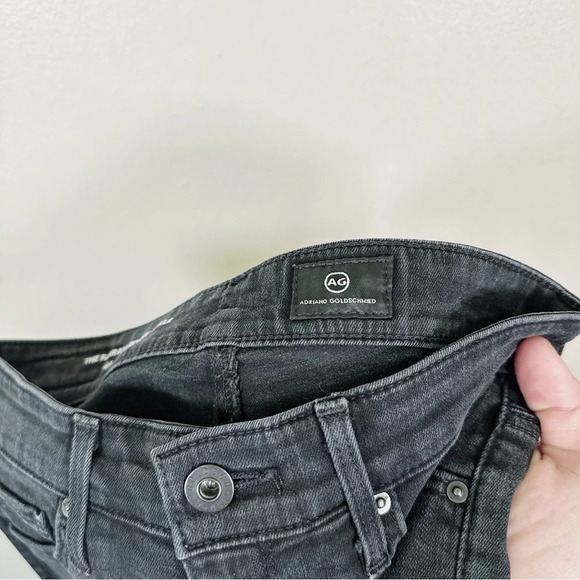 Ag ADRIANO GOLDSCHMIED Womens Size 24 The Farrah Skinny Ankle Chew Hem Jeans - Picture 8 of 14